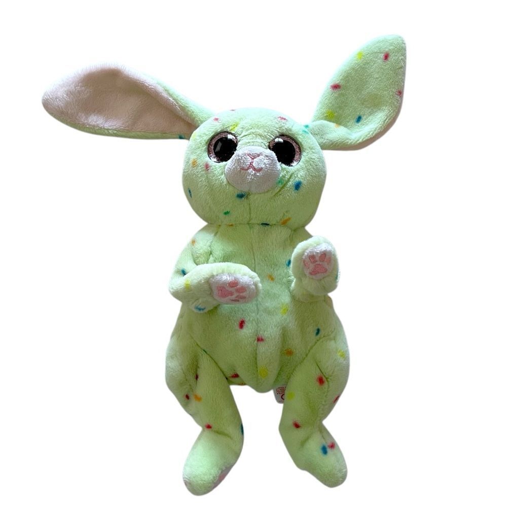 TY Beanie Baby PERIDOT Green Easter Bunny Rabbit